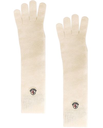 Moncler Wool Gloves - White