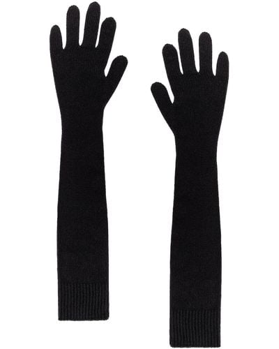 The Row Dovera Gloves - Black