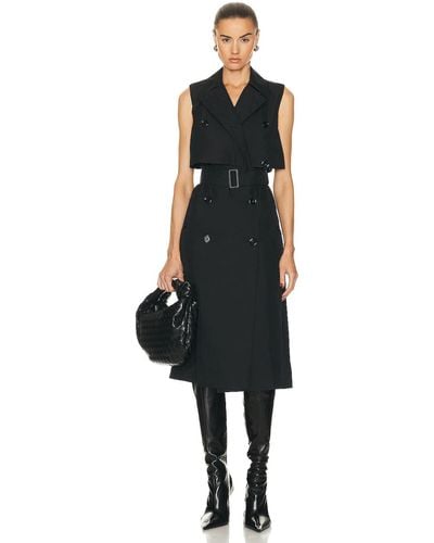 Burberry Trench Dress - Black