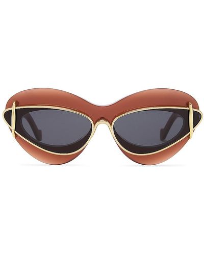 Loewe Double Frame Sunglasses - Blue