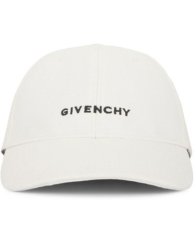 Givenchy Curved Cap - White