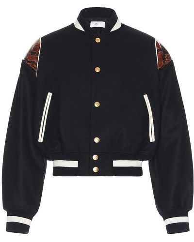 Bally Varsity Jacket - Black