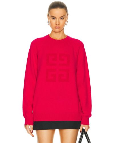 Givenchy Logo Sweater - Pink