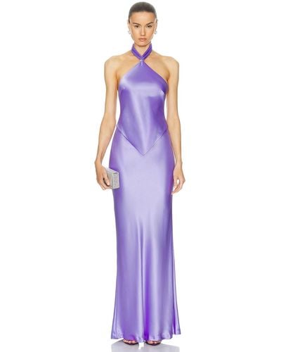 retroféte Ester Dress - Purple