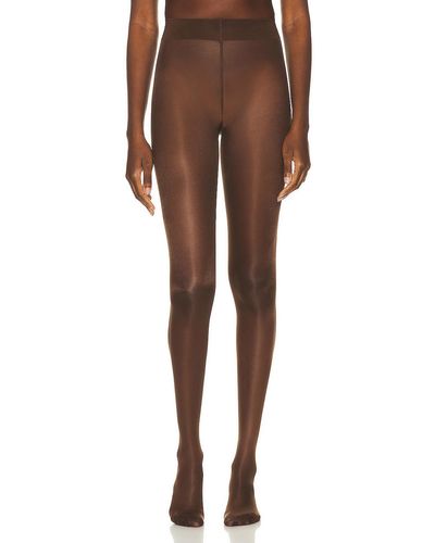 Wolford Satin Touch Tights - Brown