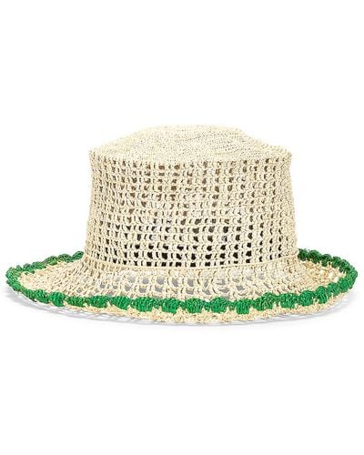 Sensi Studio Crochet Hippie Hat - White
