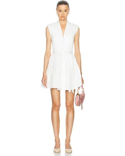 Alexis Cyrus Dress - White