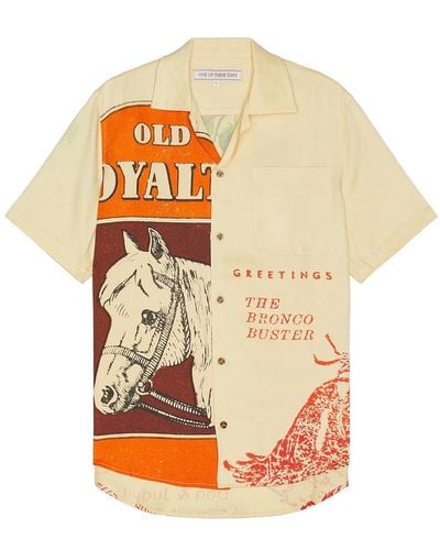 One Of These Days Loyalty Camp Shirt - Orange