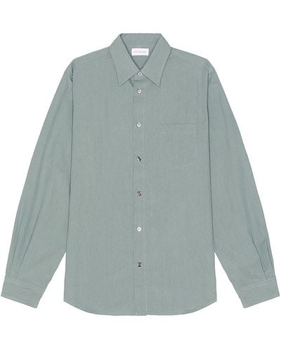 John Elliott Cloak Button Up Shirt - Blue