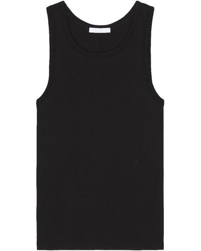 Helmut Lang Soft Rib Tank - Black