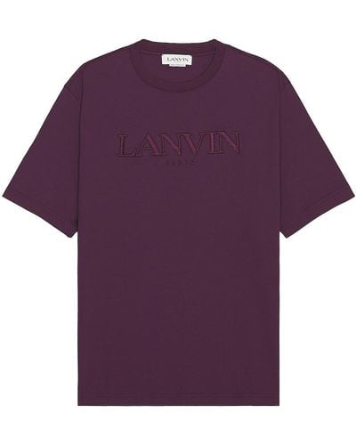 Lanvin Paris Classic T-shirt - Purple