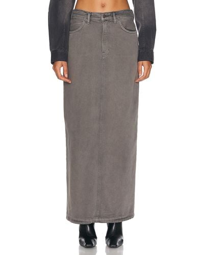 Acne Studios Denim Skirt - Gray