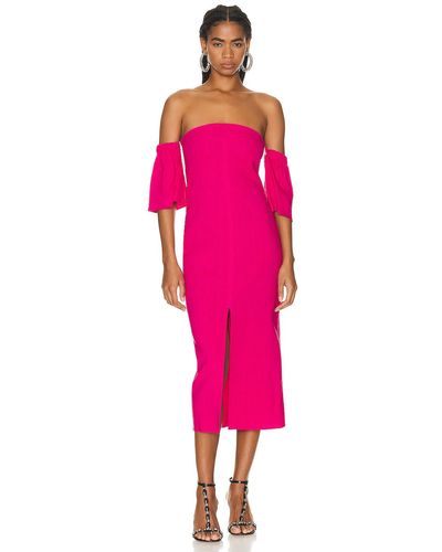 Isabel Marant Stony Modern Flou Dress - Pink