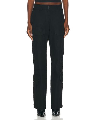 Givenchy Boot Cut Multipocket Cargo - Black