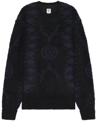 South2 West8 Loose Fit Sweater - Black
