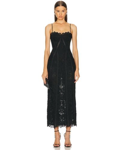 Rococo Sand Paris Long Dress - Black