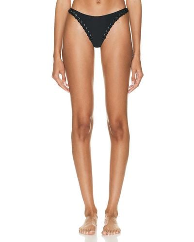 Miaou Rio Bikini Bottom - Black