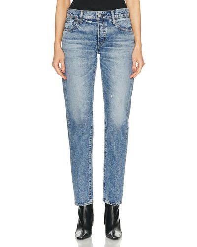 Moussy Arden Tapered - Blue