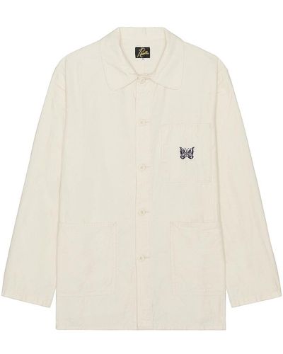 Needles D.n. Coverall Jacket - White