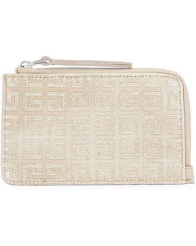 Givenchy G Cut Full Zipped Cardholder - Multicolor