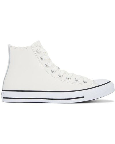 All white leather chuck 2025 taylors