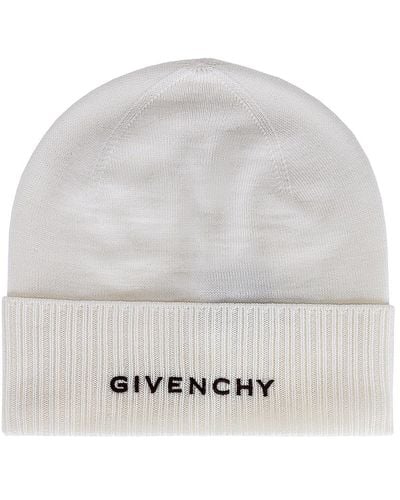 Givenchy 4g Beanie - White