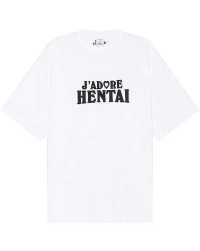 Vetements Hentai T-shirt - White