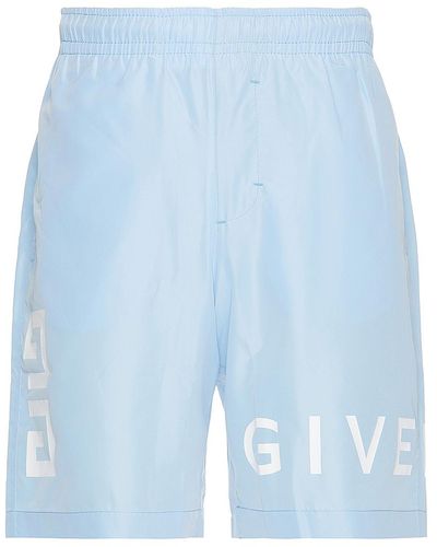 Givenchy Long Swimshort - Blue