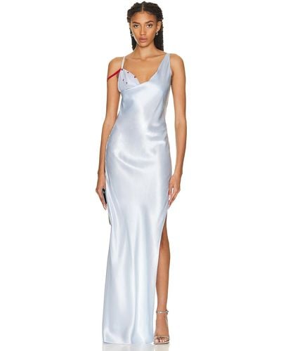 Givenchy Draped Gown - Blue