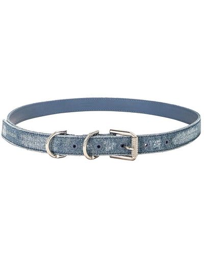 Givenchy Voyou Buckle Belt - Blue