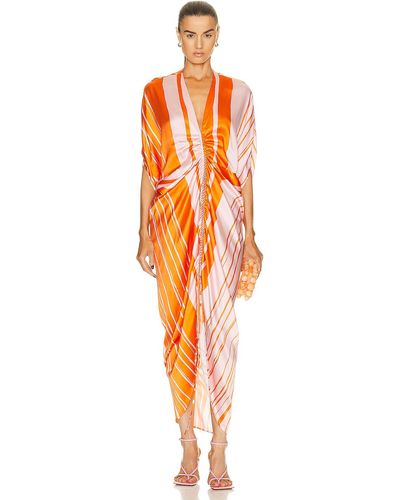 Silvia Tcherassi Cloister Dress - Orange