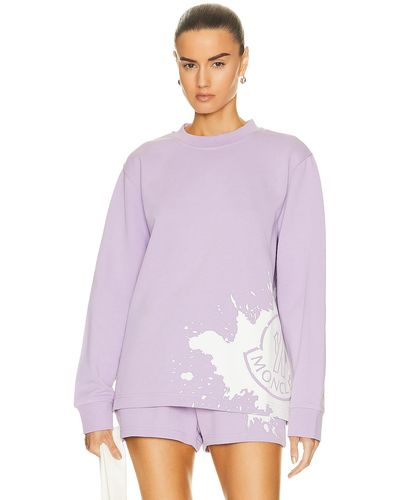 Moncler Sweatshirt - Purple