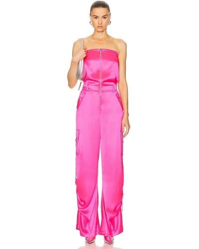 retroféte Estrella Jumpsuit - Pink