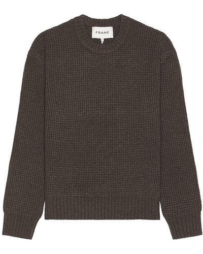FRAME Wool Turtleneck Sweater - Brown