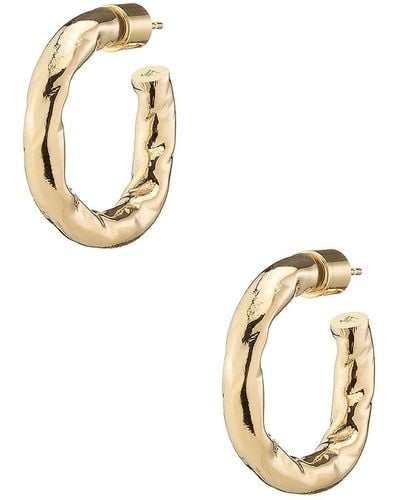 Jennifer Fisher Hailey Huggie Earrings - Metallic