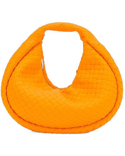 Bottega Veneta Mini Padded Jodie Shoulder Bag - Orange