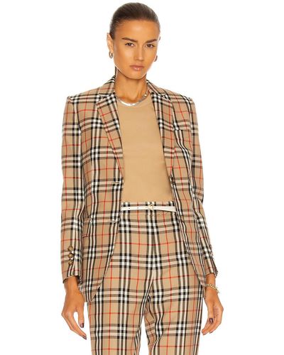 Burberry Blazers, sport coats and suit jackets for Women | Online Sale up  to 85% off | Lyst - Page 2