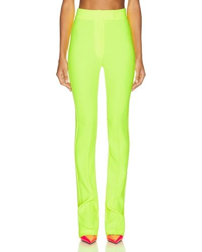 Alex Perry Slate Straight Pant - Green