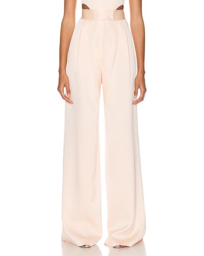 Alex Perry Pleat Trouser - Pink