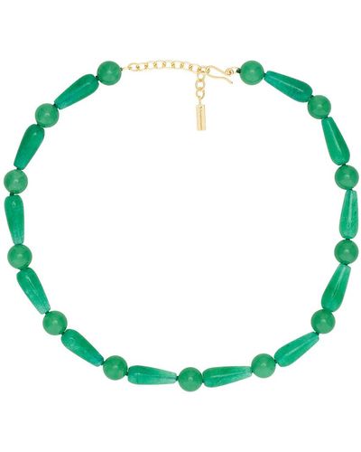Completedworks Chalcedony Bead Necklace - Green