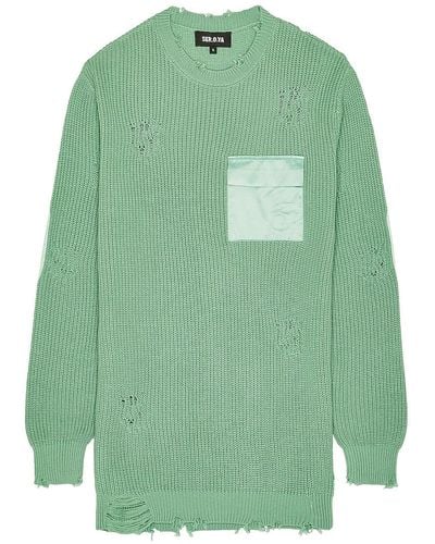 SER.O.YA Devin Sweater - Green