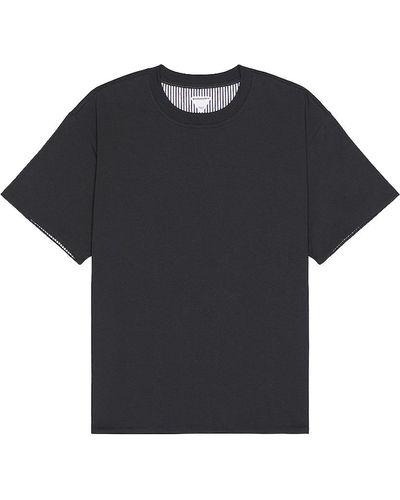 Bottega Veneta Double Layer T-shirt - Black