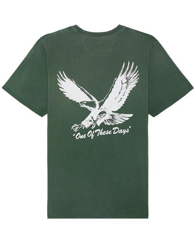One Of These Days Screaming Eagle Tee - Green