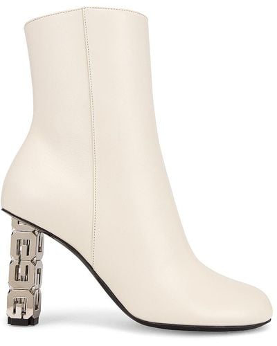 Givenchy G Cube Boots - White