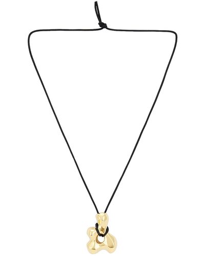 AGMES Bodmer Pendant Necklace - Metallic