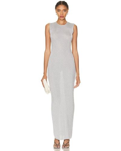 TOVE Vero Knitted Dress - White