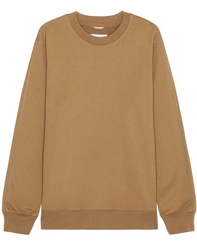 Reigning Champ Midweight Terry Classic Crewneck - Natural