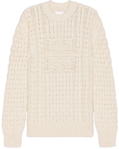 Givenchy Crew Neck Sweater - Natural