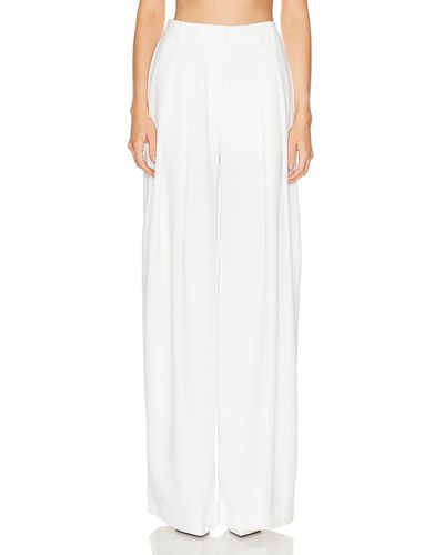 Monot Pleated Pant - White