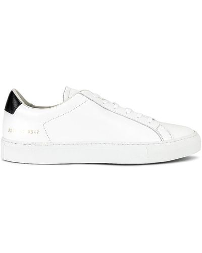 Common Projects Retro Low - White